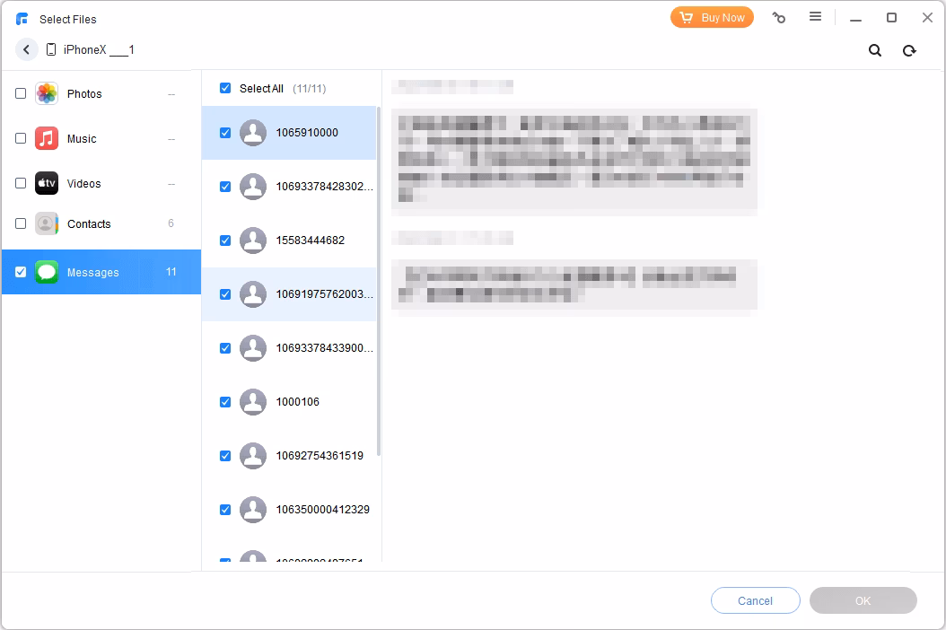 How do I transfer messages to a SIM card?