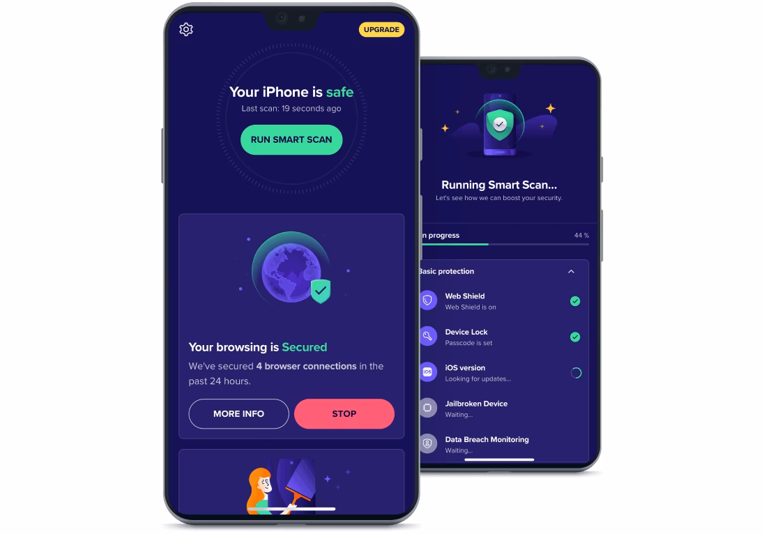 How do I remove a virus from my iPhone for free?