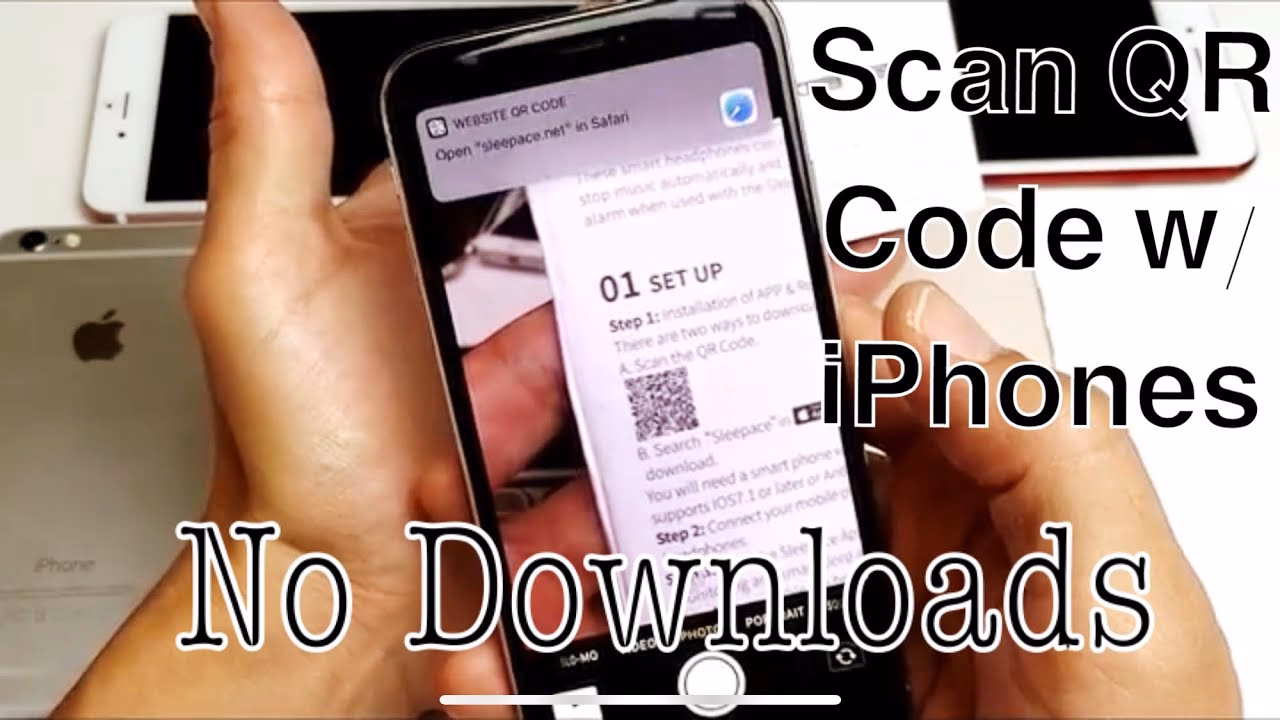 How to scan QR codes on iPhone?