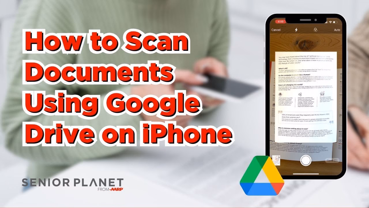 How to use Google Drive scanner?