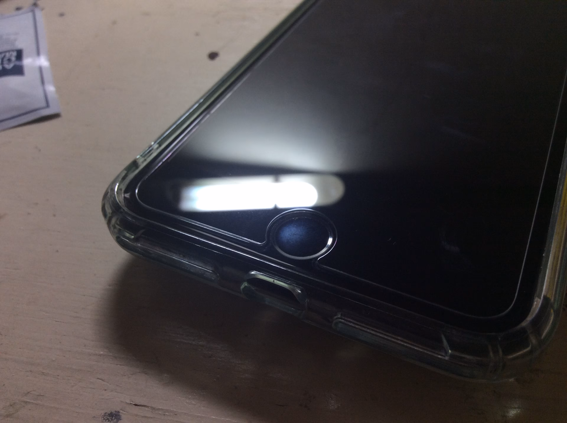 How do you fix a scratch on a phone screen?