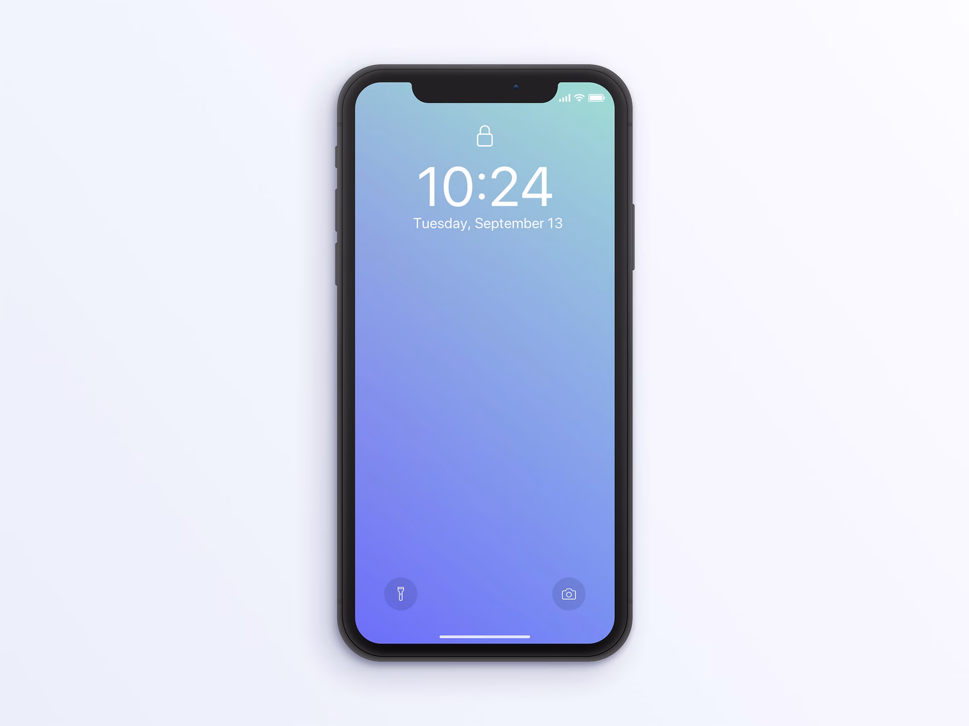 How many iPhone screen mockups are there?