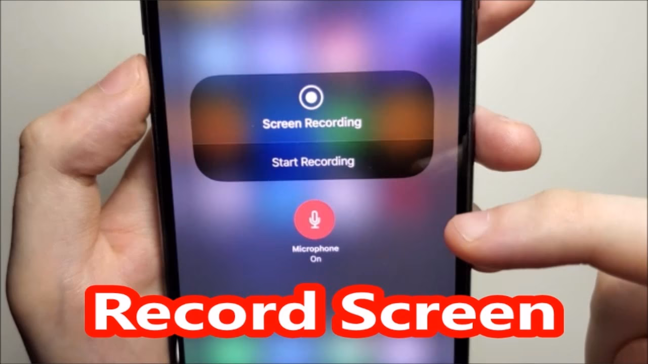 Can TechSmith record a screen on iOS 11?