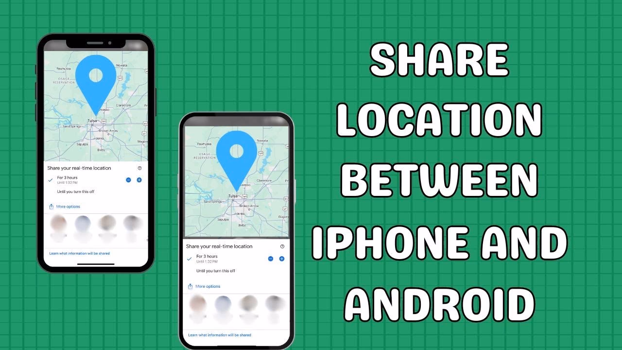 How to share a location from iPhone to Android?