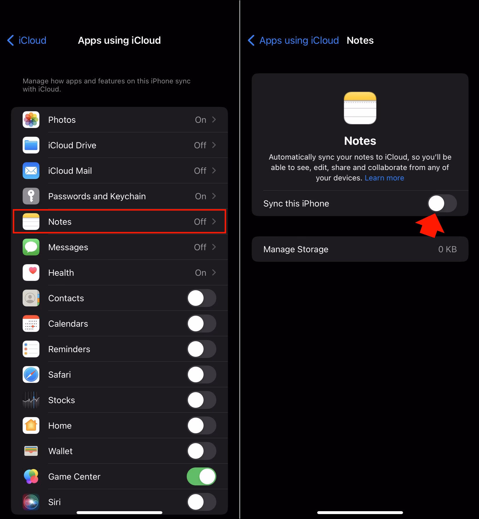 Can I Share my Notes on iOS?