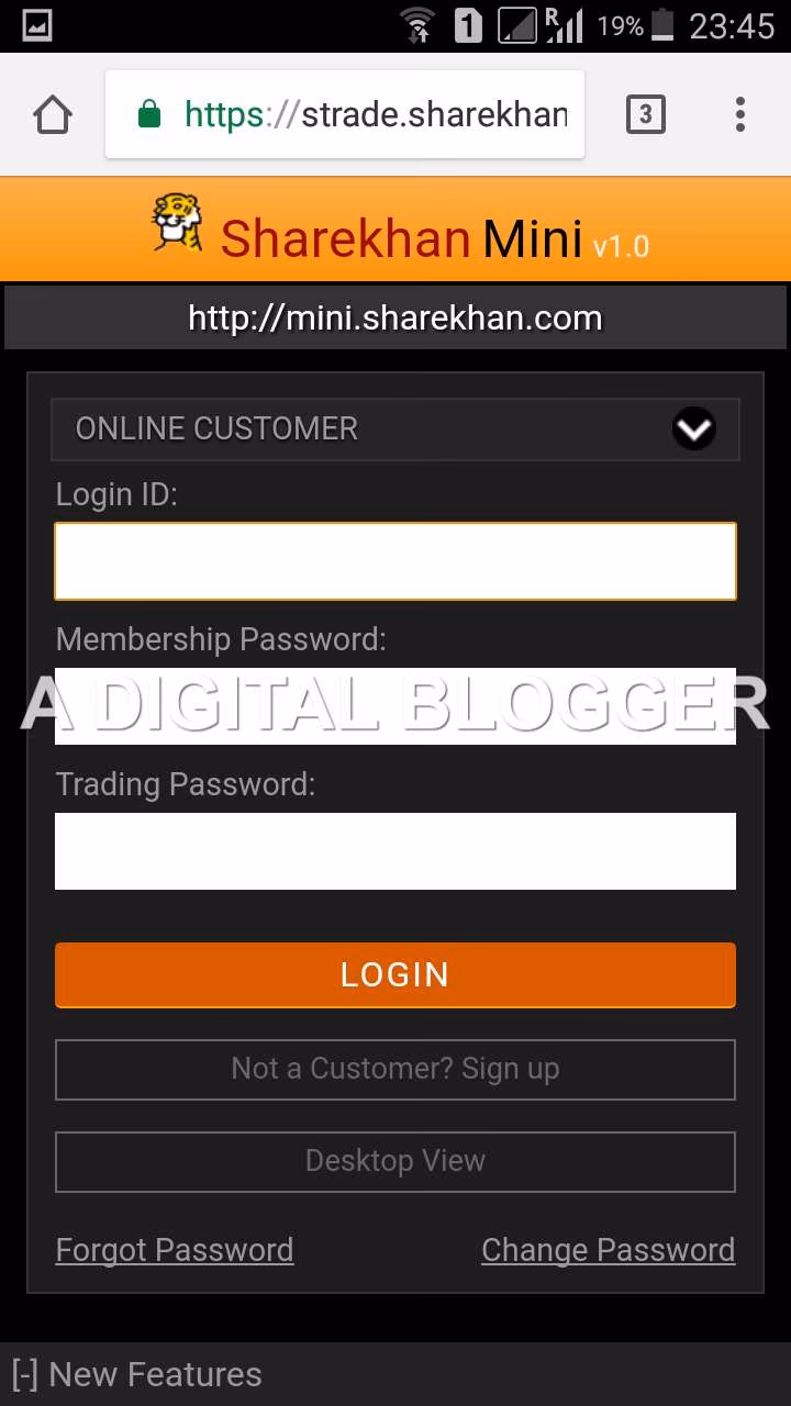 What is Sharekhan BackOffice login?