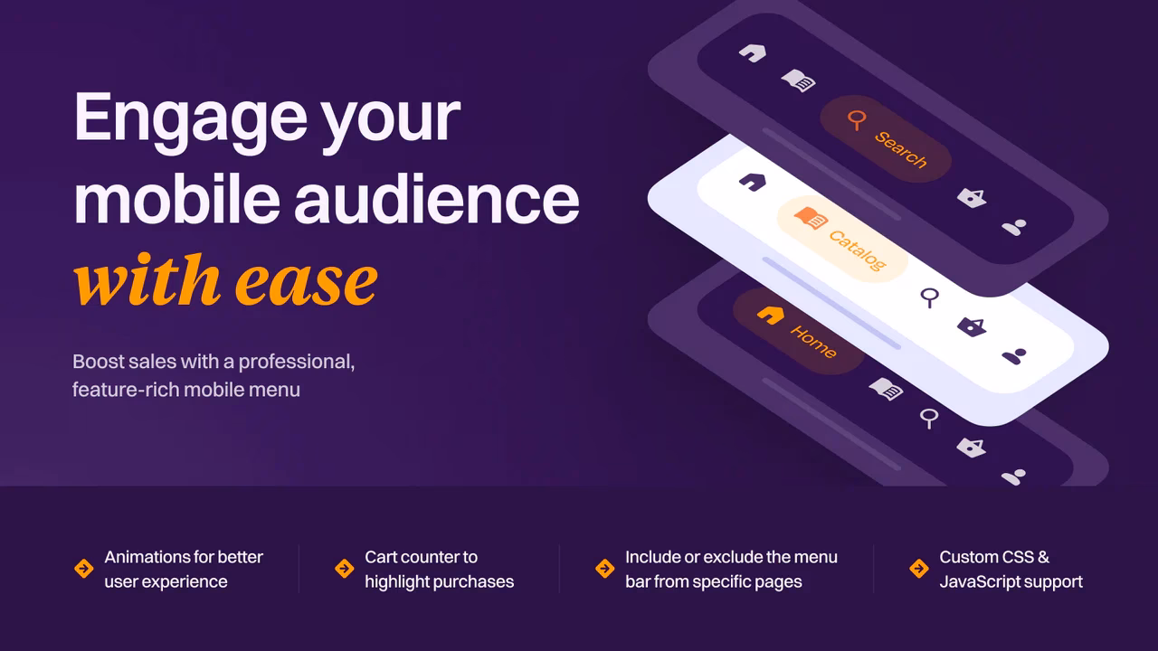 Does Shopify have a sidebar menu?