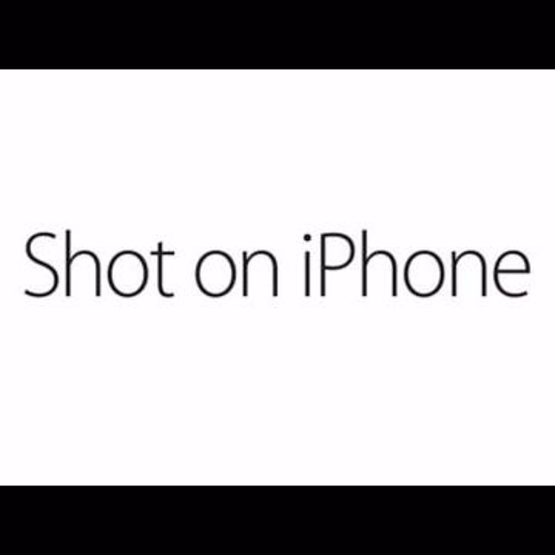 Is'shot on iPhone' a meme?