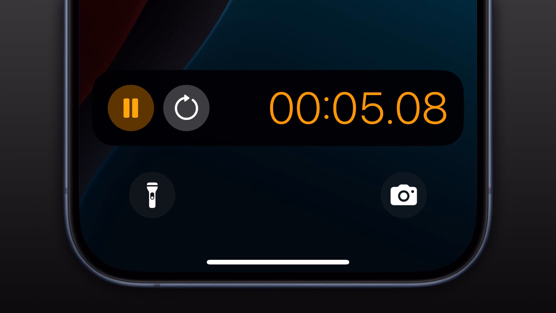 How do I pause a stopwatch & start a new lap?