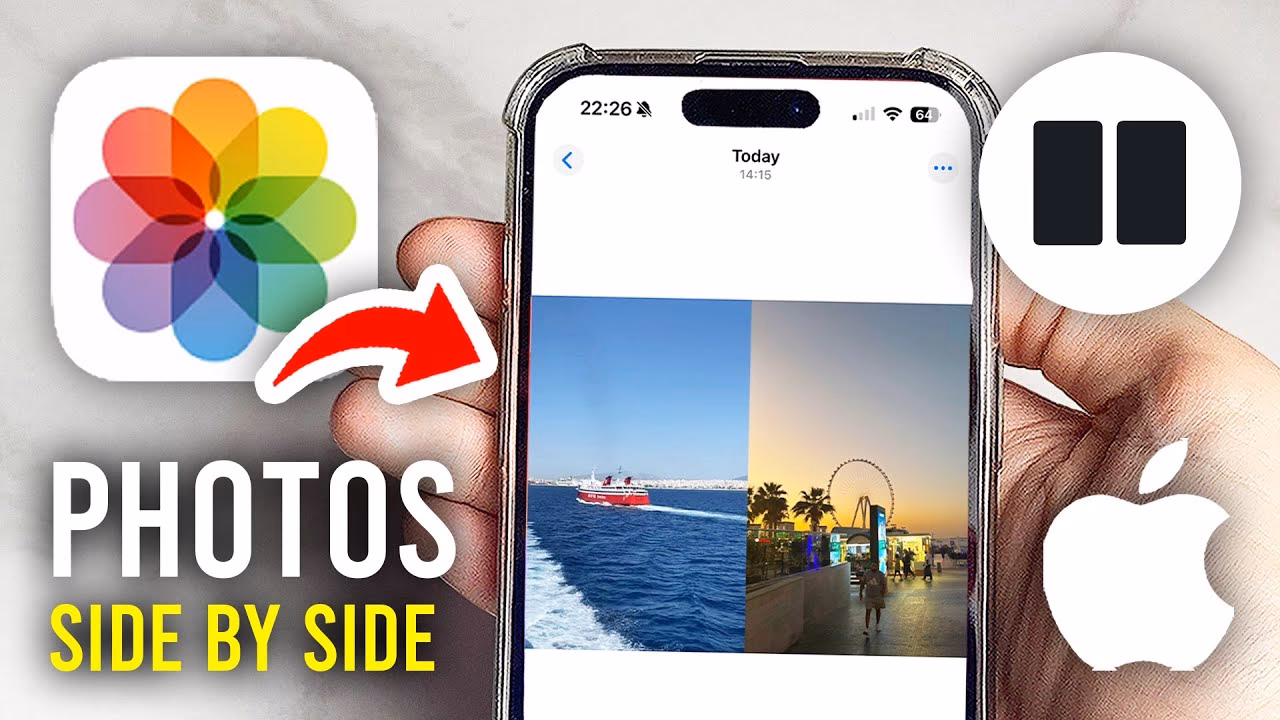 How to open two apps side by side on iPhone 13?