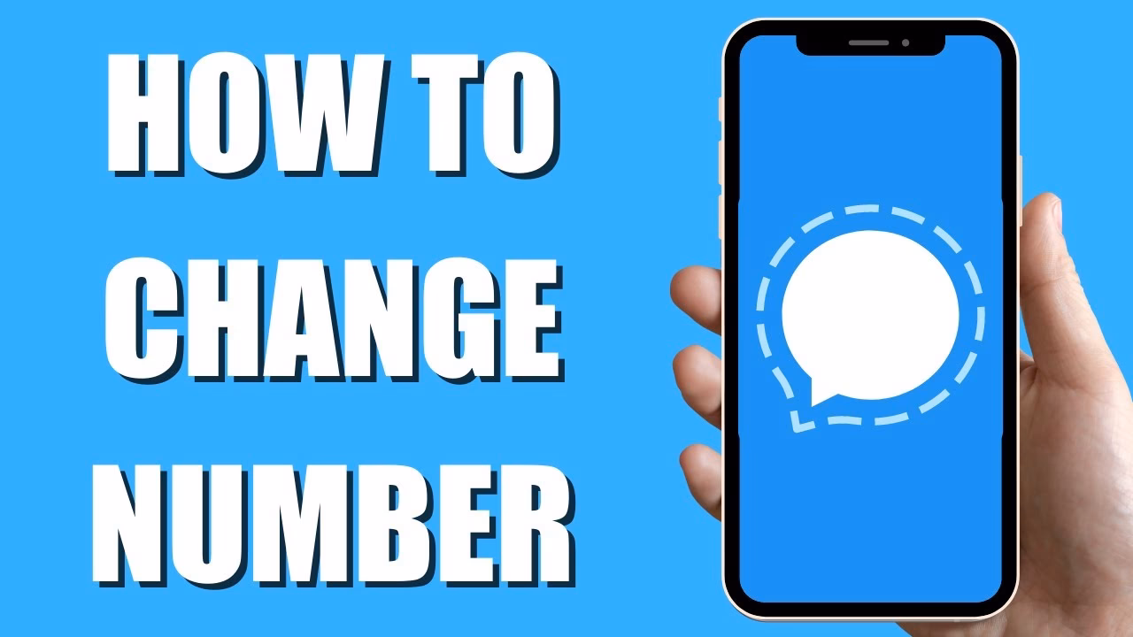 Does signal have a change number feature?