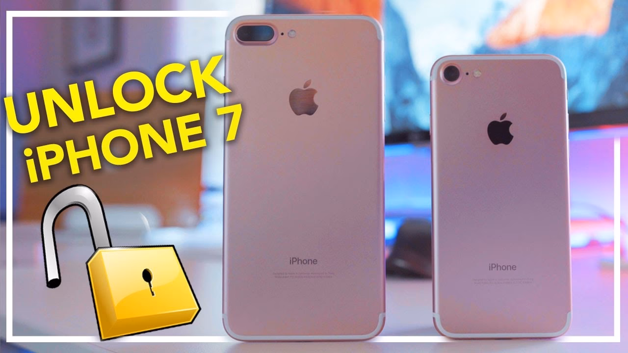 How to unlock iPhone 7 Plus?