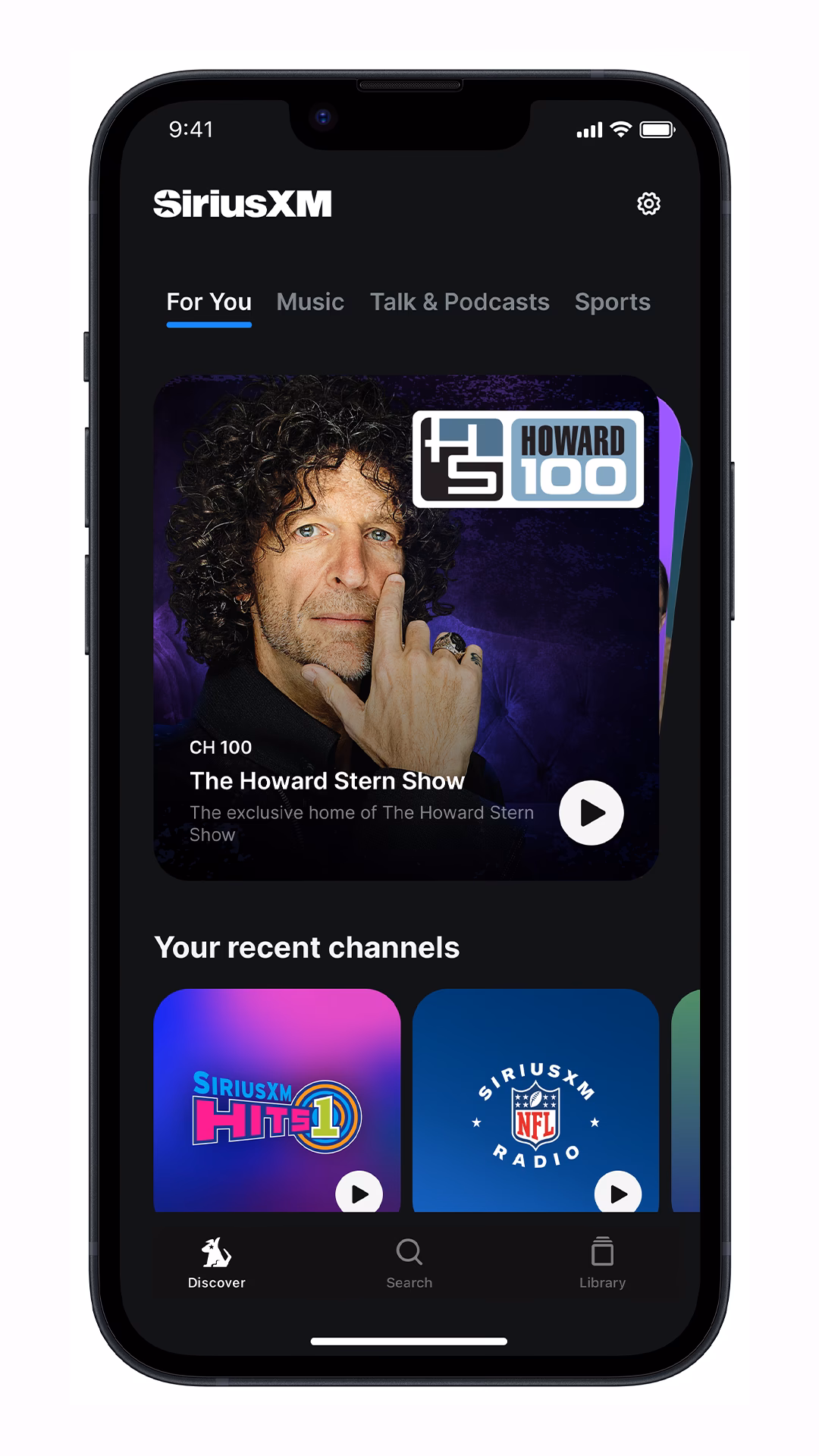How do I download and update the SiriusXM app?