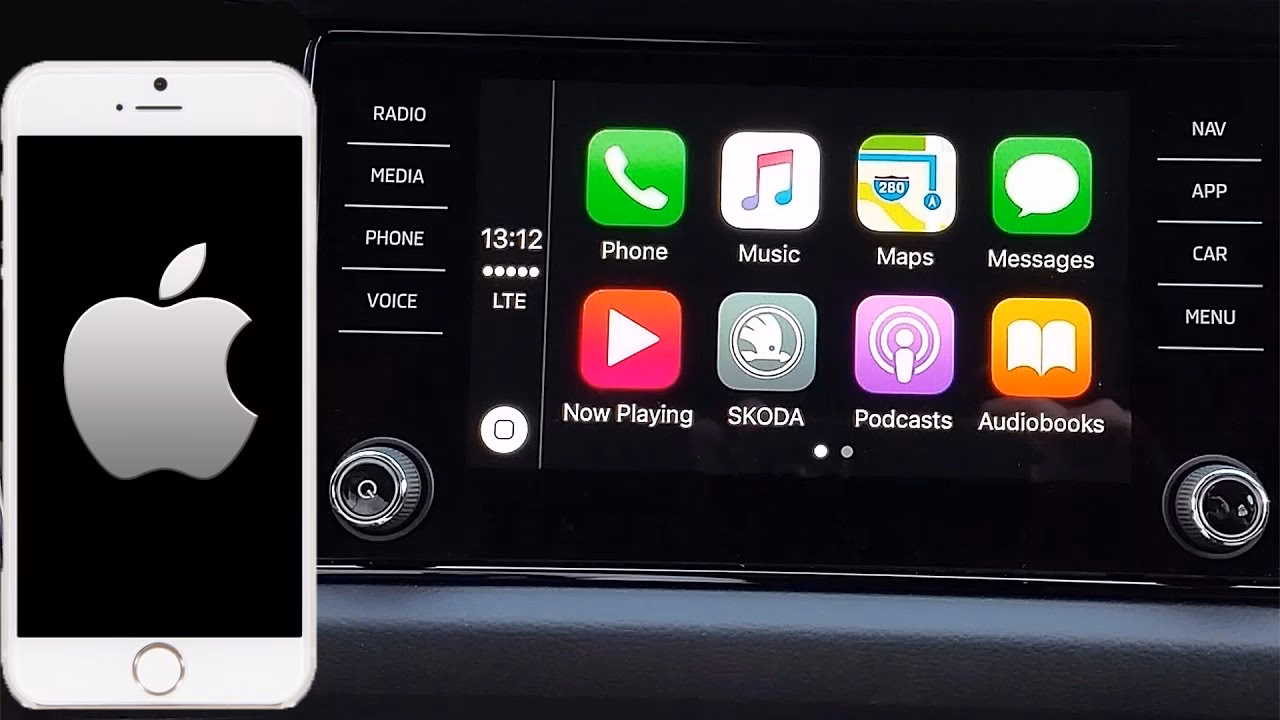 Wie verbinde ich mein iPhone mit meinem Skoda?