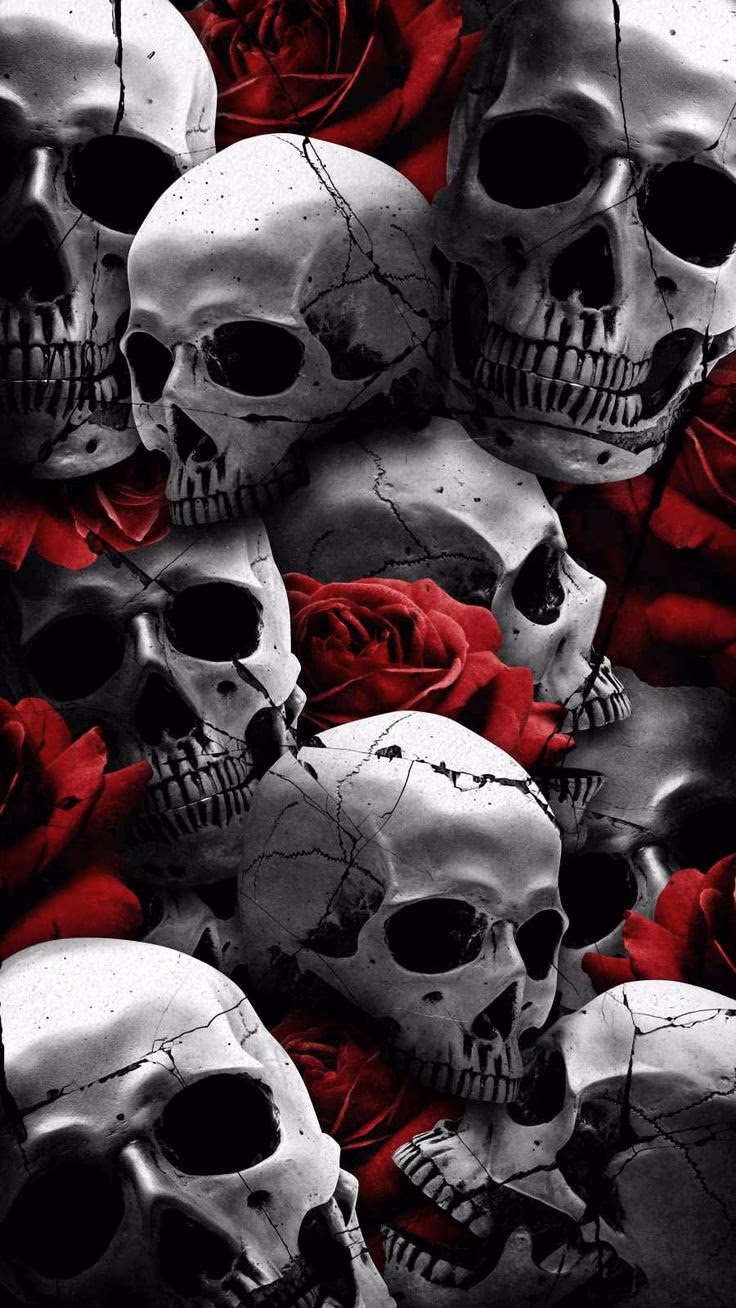 How many skull iPhone wallpapers are there?