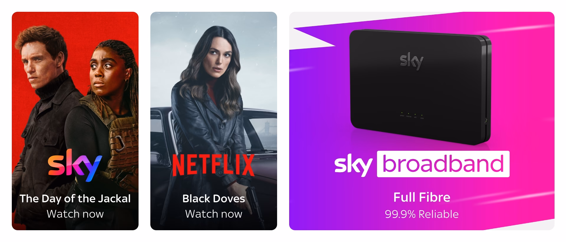 Does Sky offer a broadband package?