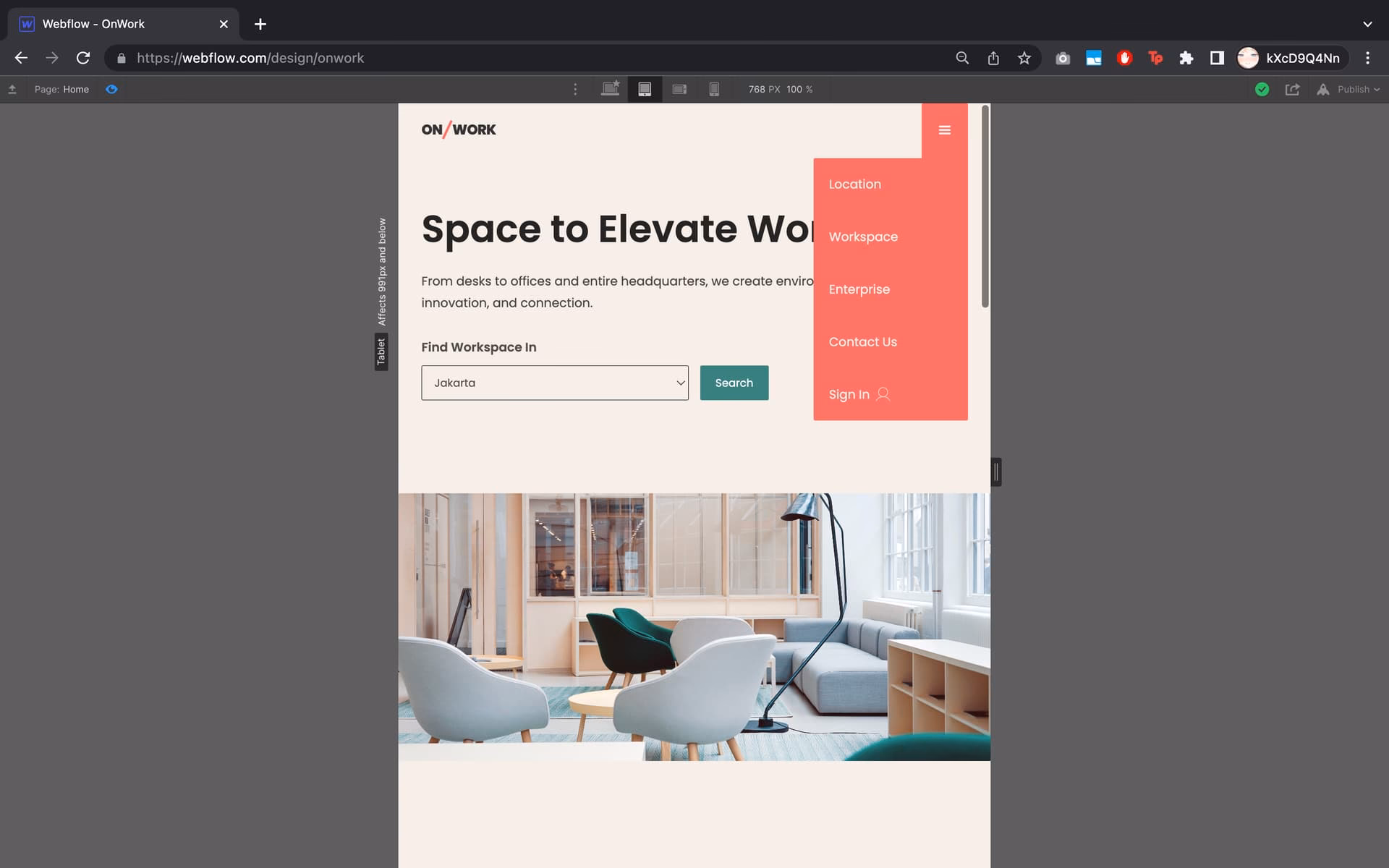 Why is my website not working properly on mobile sizes?