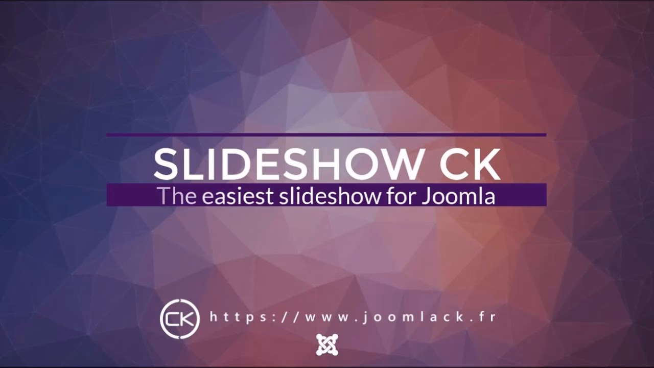 How to add a design to a Joomla slideshow?