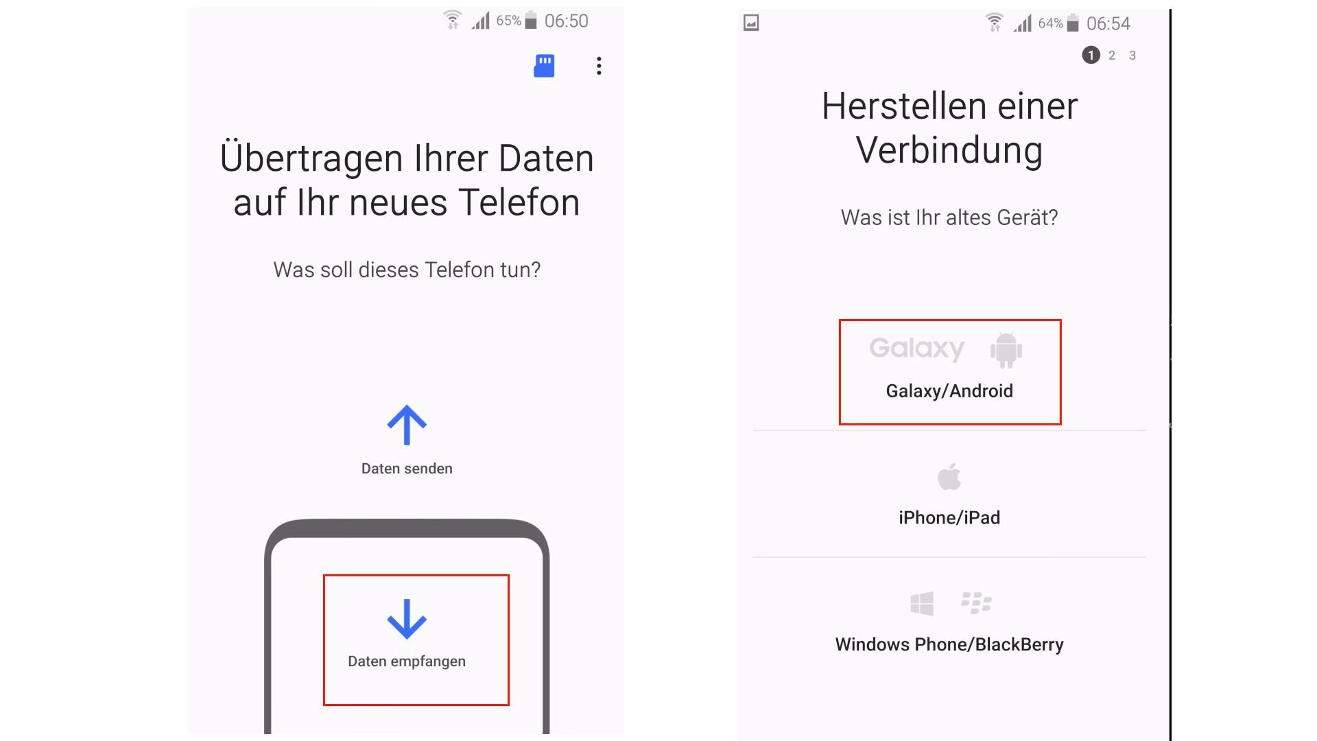 Wie öffne ich die Smart Switch?