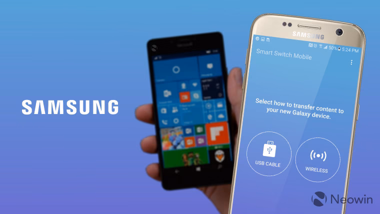 What can be transferred using Smart Switch for Windows?