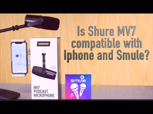 Can I use a 3.5mm microphone on Smule?