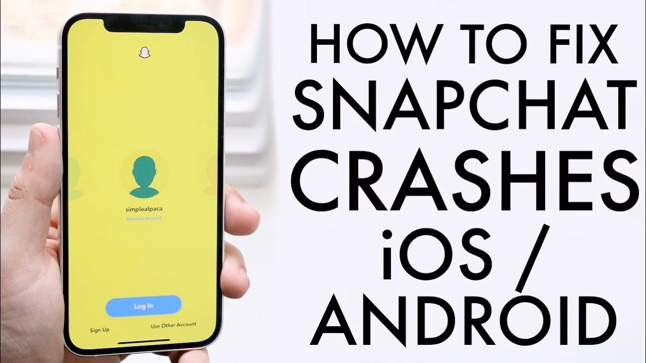 Why is my Snapchat app crashing?