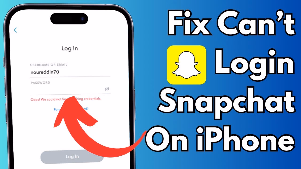 How do I fix Snapchat not working on my iPhone?