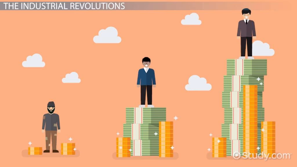 How did the Industrial Revolution affect social mobility?