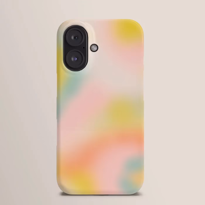 What is the Society6 iPhone Slim & tough case?