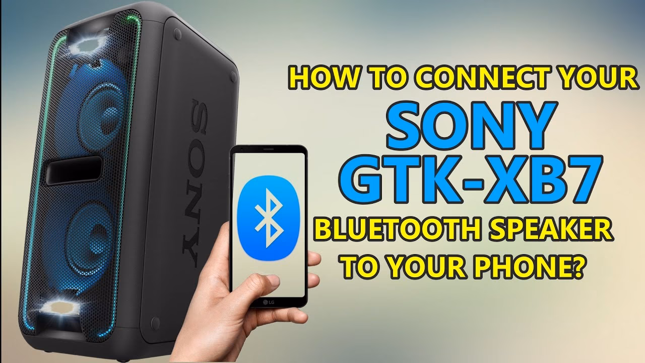 Does the Sony GTK-XB72 have Bluetooth?