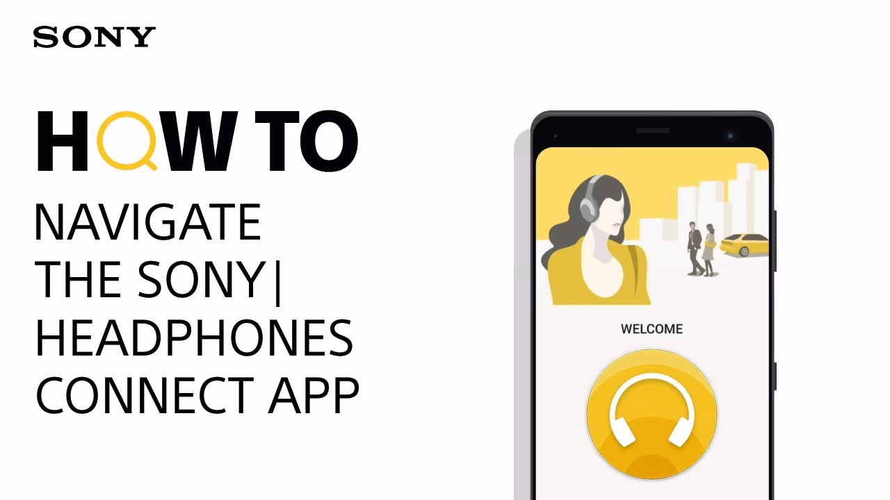 What is the Sony Headphones connect app?