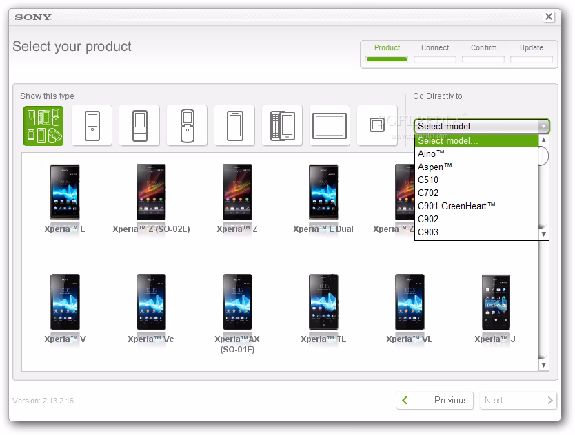 What is software update on Sony Xperia?
