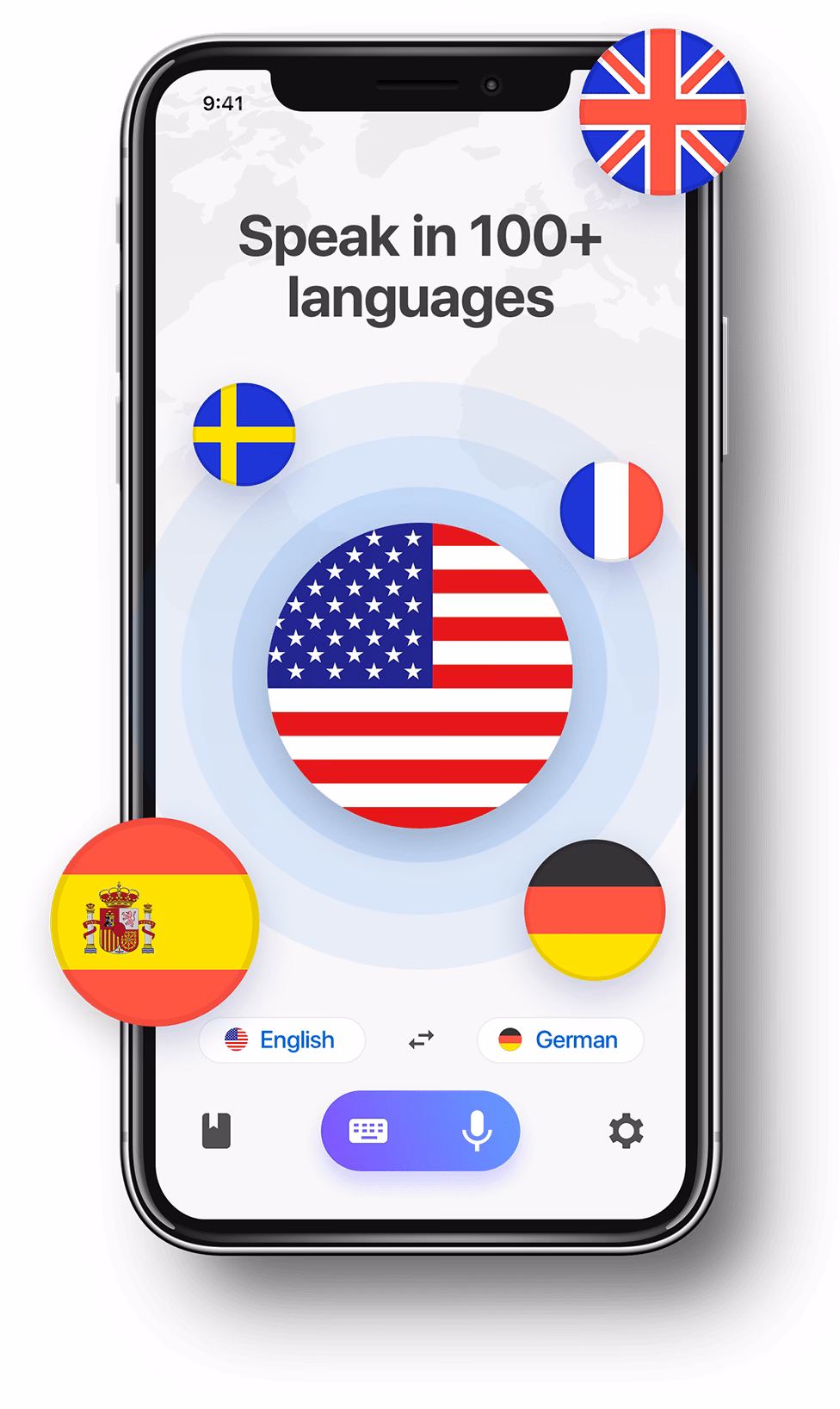What are the features of a language translator app?