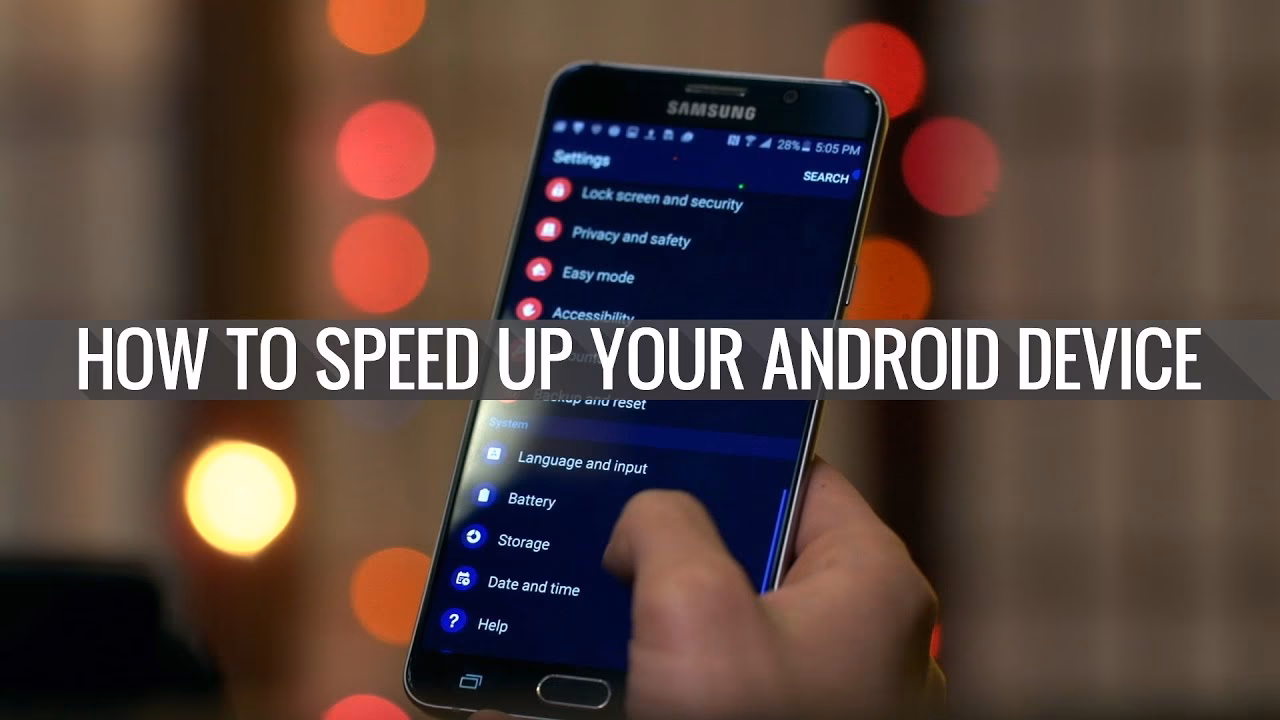 How do I fix a slow Android phone?