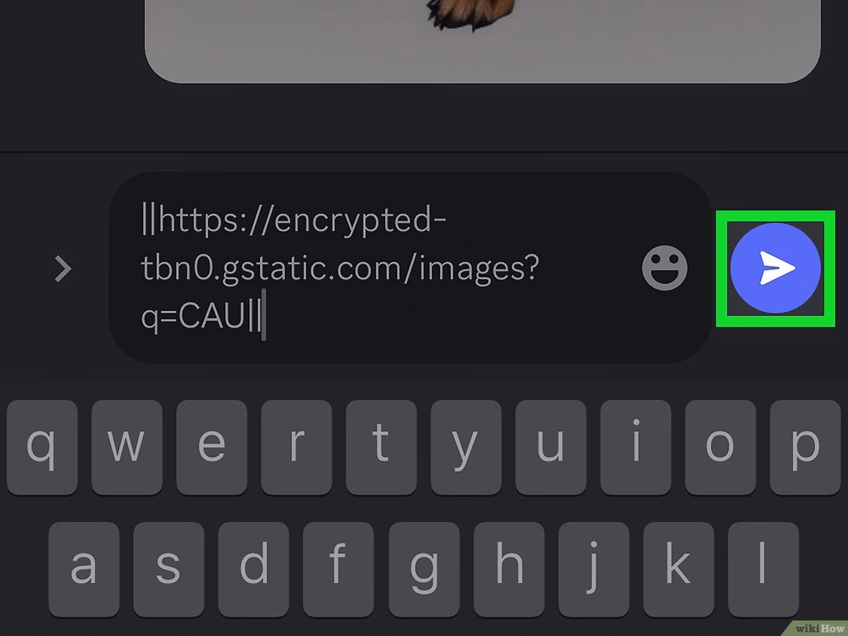 Is there a way to share a photo as a spoiler?
