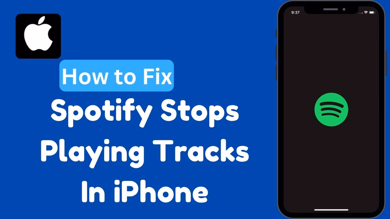 Why is Spotify not playing music on my iPhone?