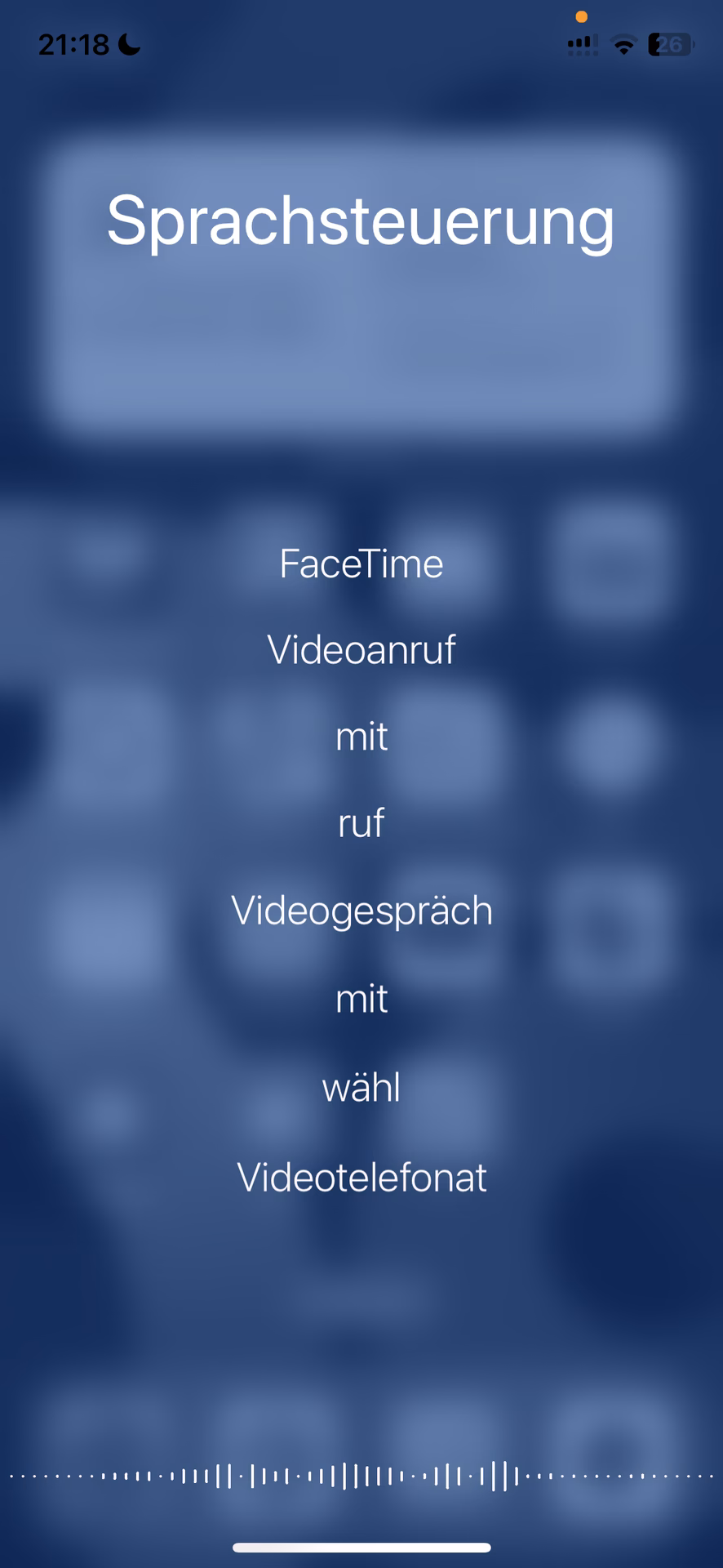 Wie kann ich die Sprachsteuerung deaktivieren?