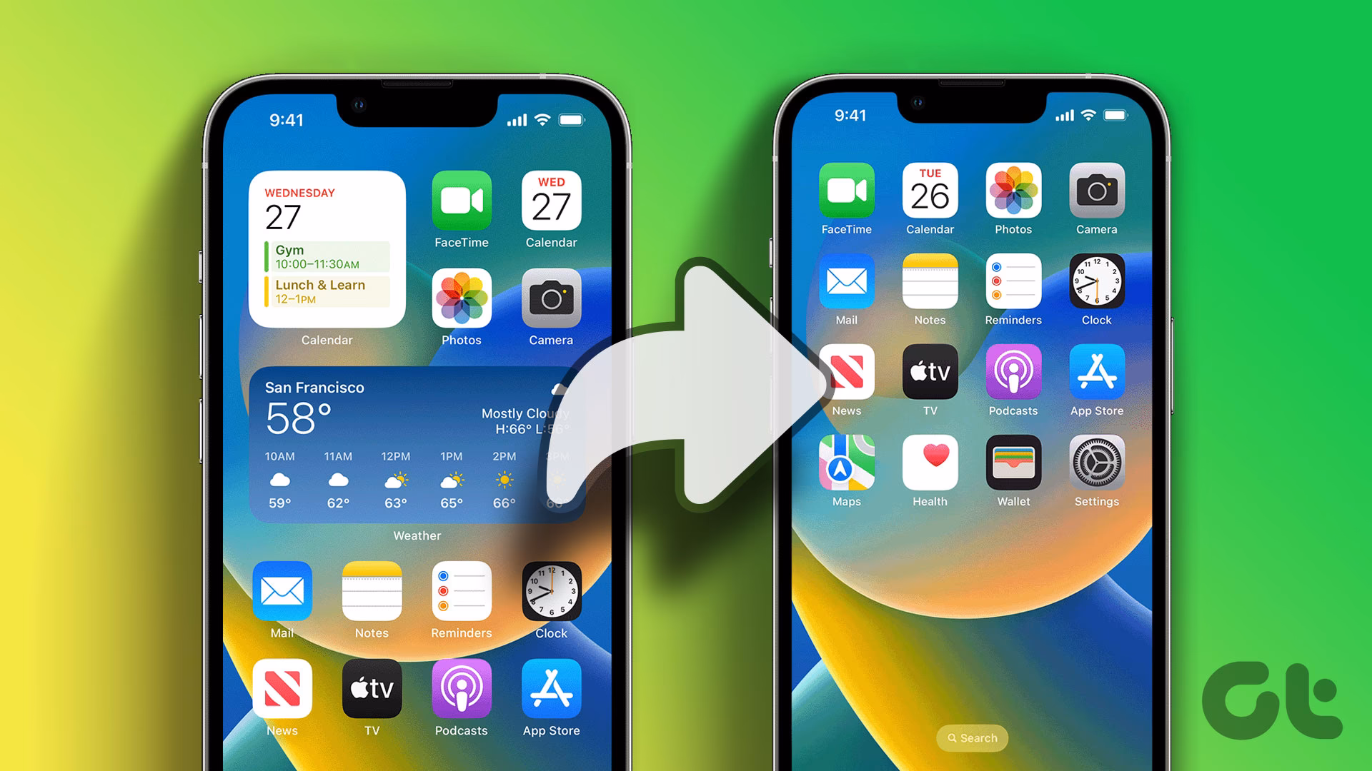 Does IOS 14 have a home screen?