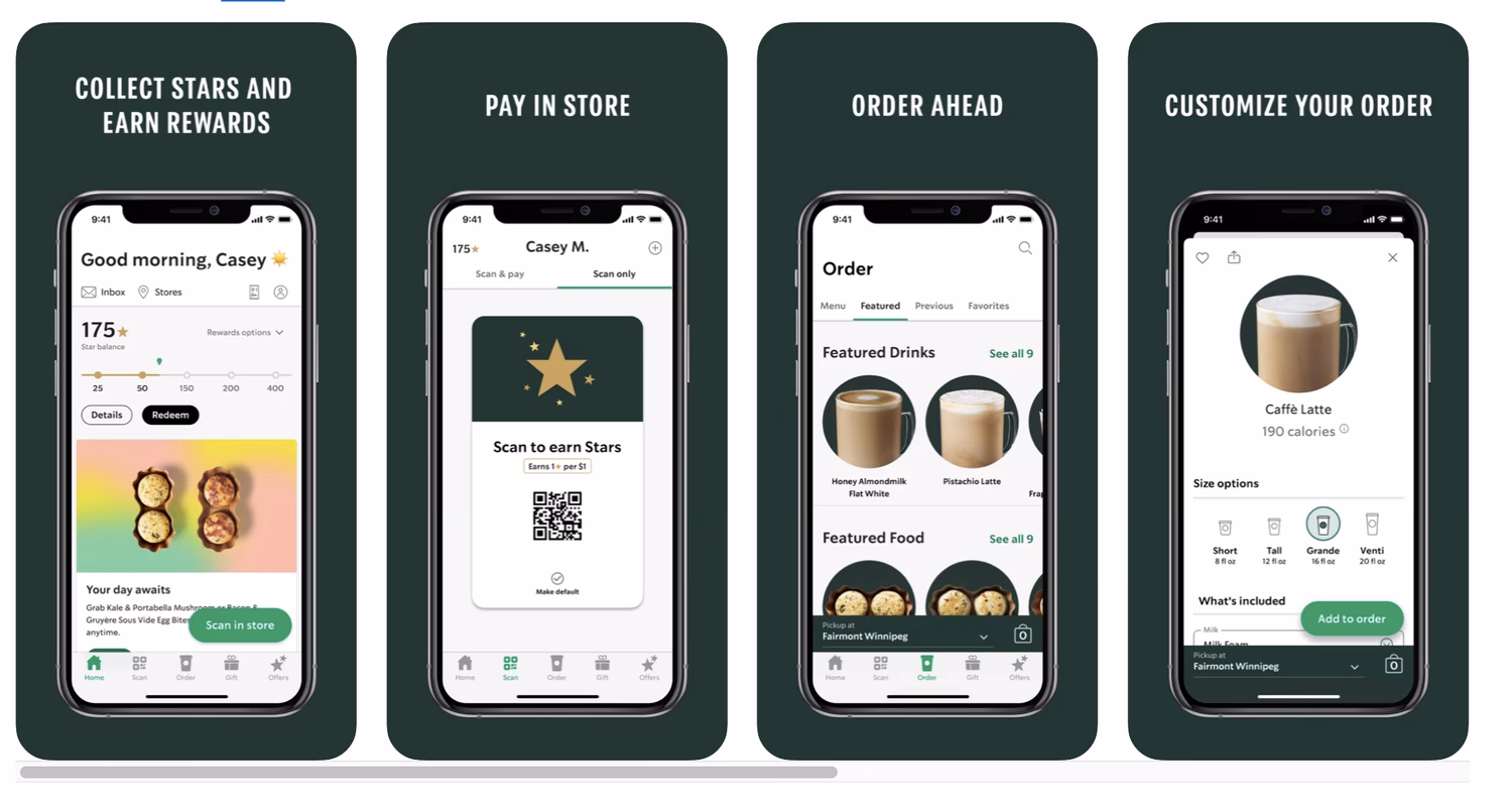 Does Starbucks have a mobile payment app?