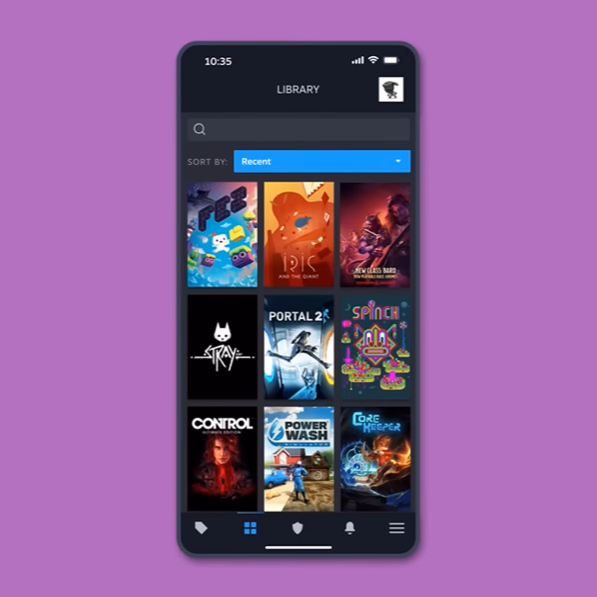 How do I use Steam Link on my iPhone?