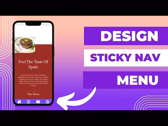 How do I make a sidebar sticky?
