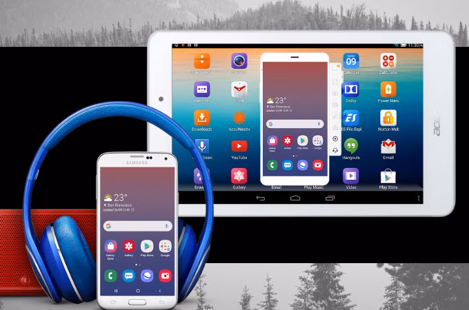 How to stream Android to tablet?