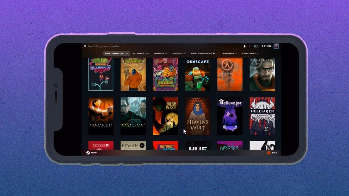 How do I stream games from my phone or tablet?