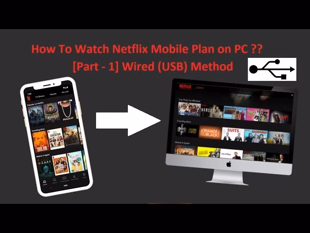 How to stream Netflix video from phone to laptop with audio?