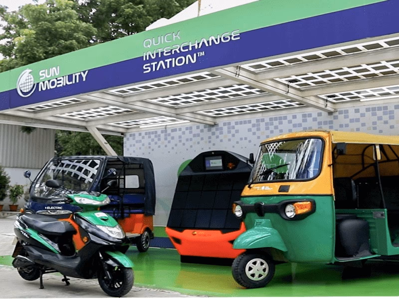 Why is SUN Mobility doing 150kms a day?