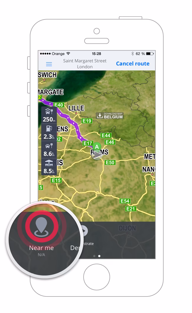 Is there a Sygic GPS navigation app for iOS?