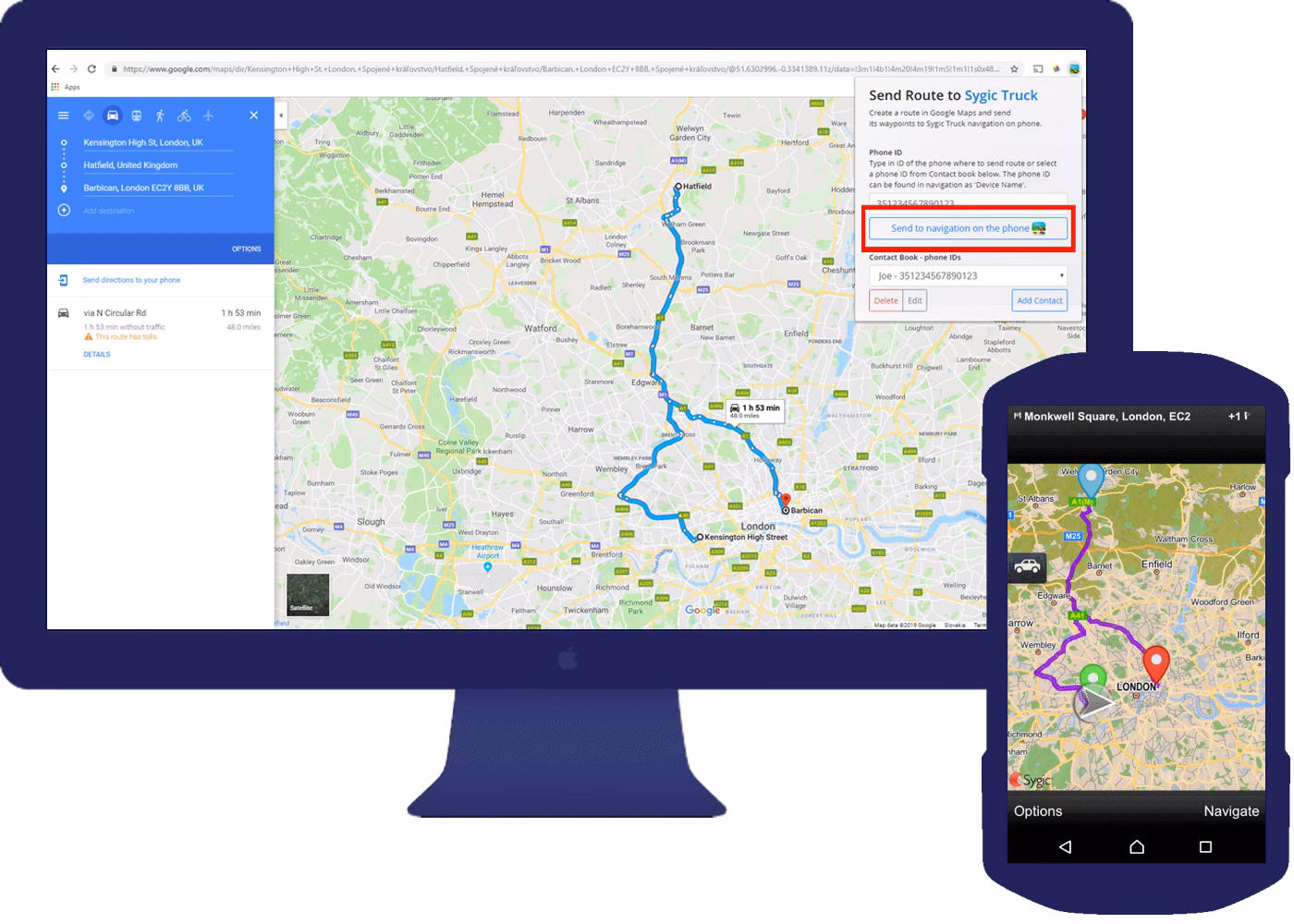 Does Sygic work with Android Auto?