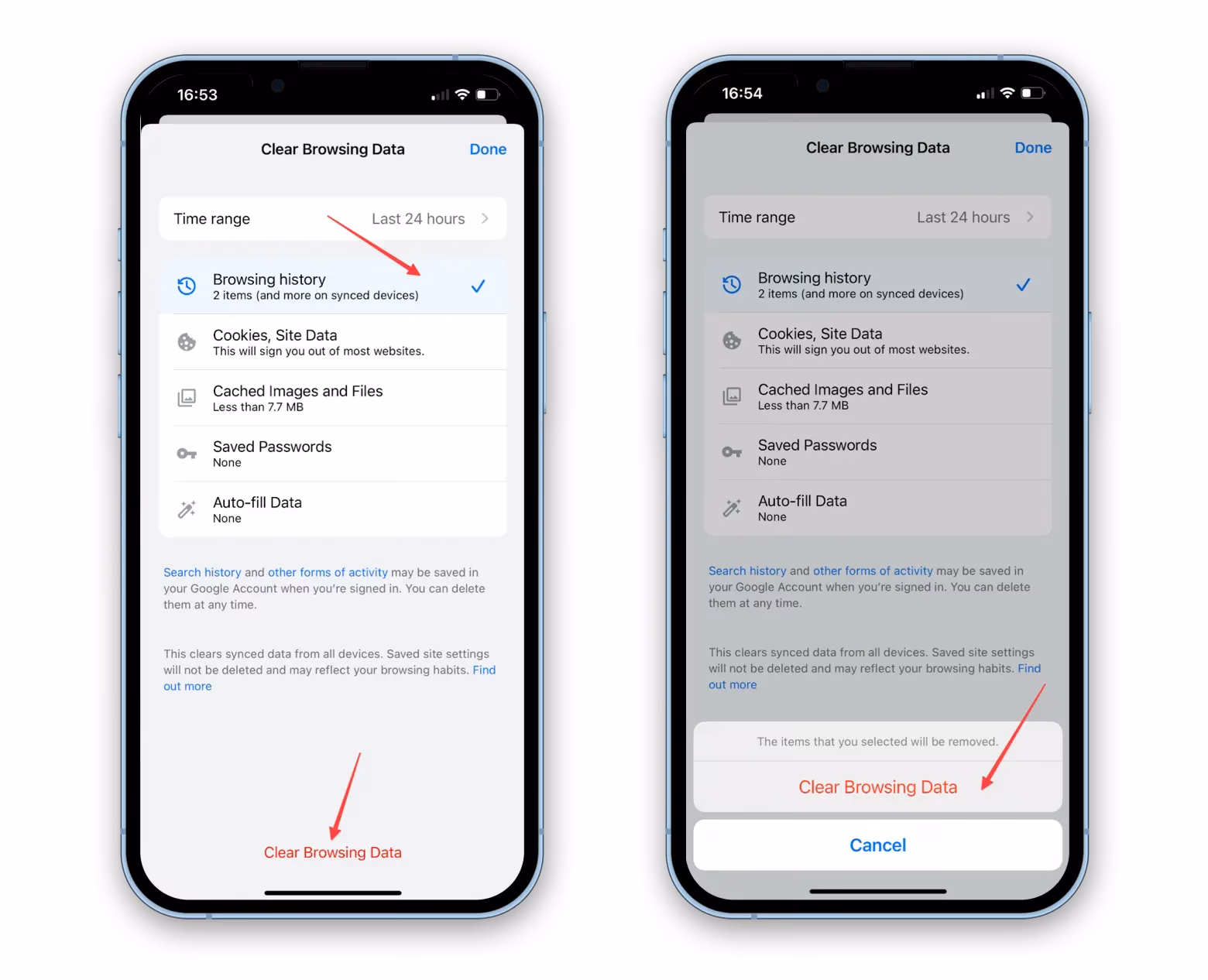 Why is my Safari browsing history out of sync?