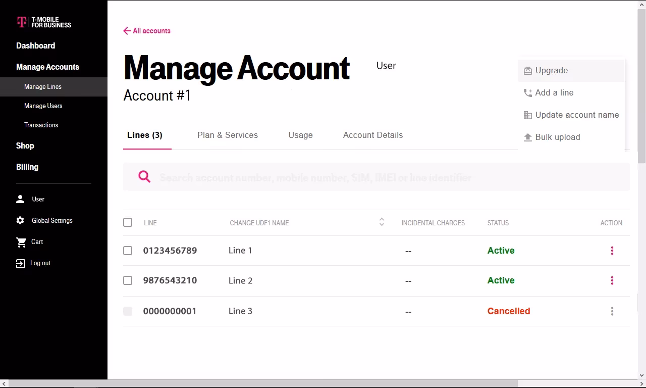 How do I log in to my T-Mobile account?