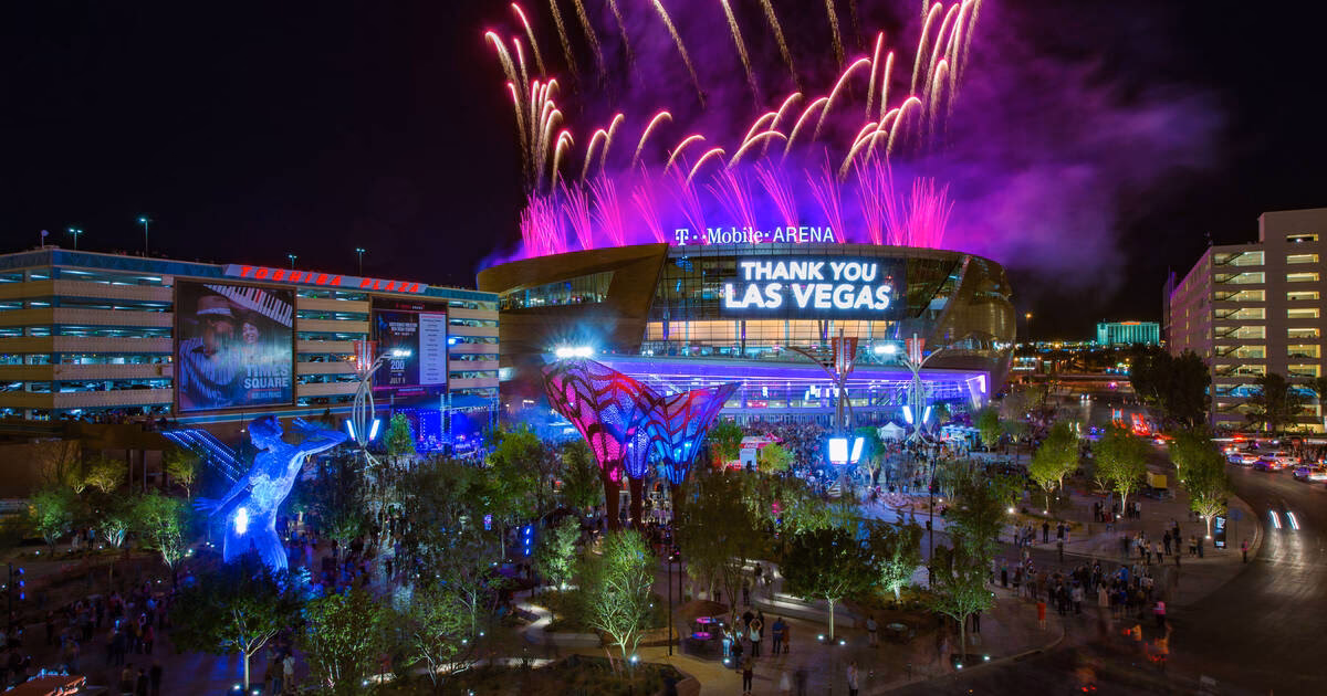 Who can attend T-Mobile Arena in Las Vegas?